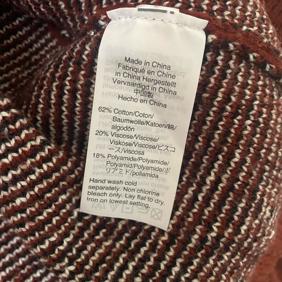 Madewell Bandana Soft Cotton Pullover Sweater - Picture 8 of 8